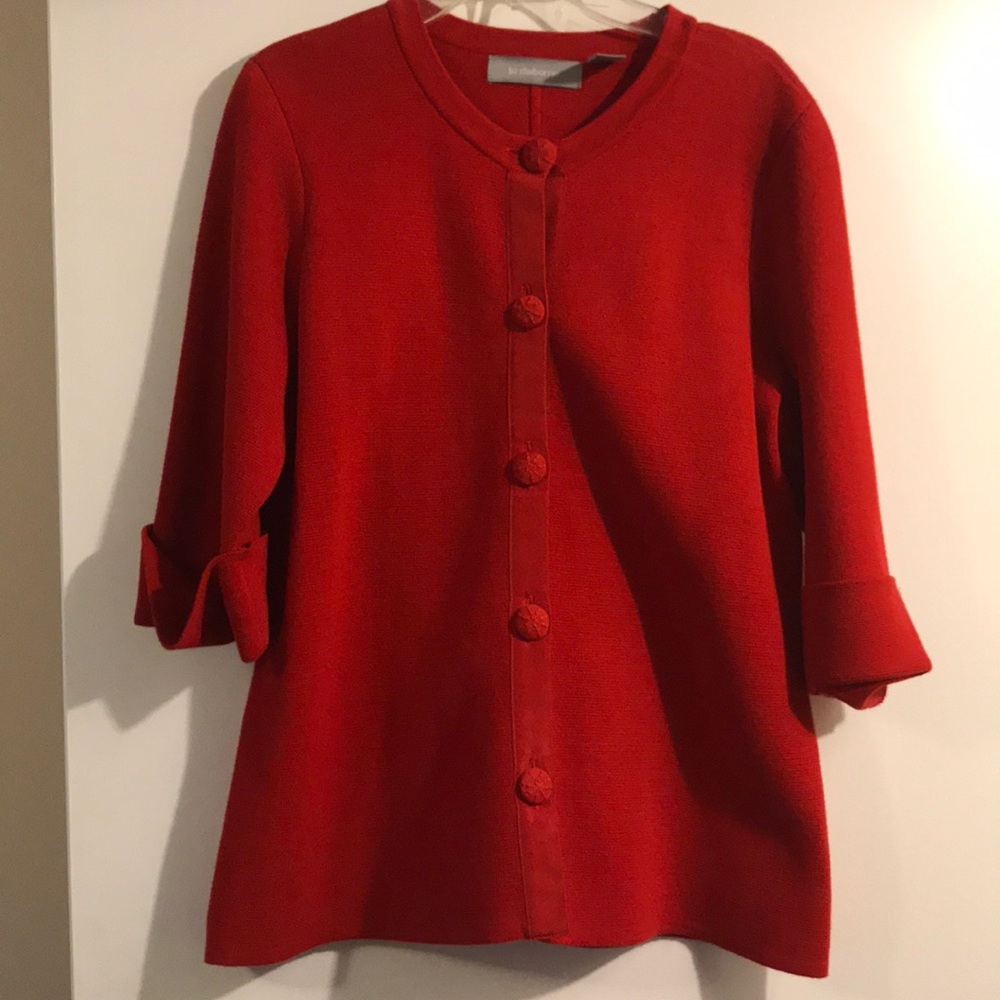 Red mid weight sweater